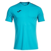 Joma Sport-Tshirt Olimpiada (100% Polyester) türkis/marineblau Herren