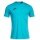 Joma Sport-Tshirt Olimpiada (100% Polyester) türkis/marineblau Herren