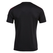 Joma Sport-Tshirt Olimpiada (100% Polyester) schwarz/rot Herren