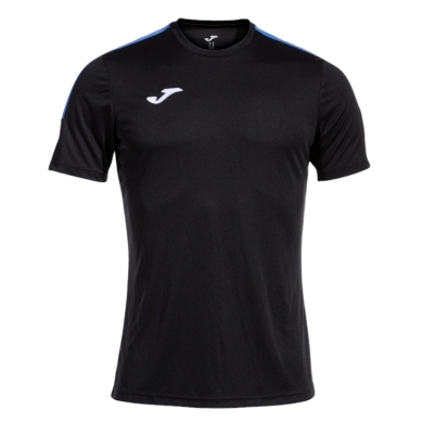 Joma Sport-Tshirt Olimpiada (100% Polyester) schwarz/royalblau Herren