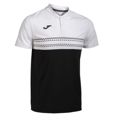 Joma Tennis-Polo Smash (elastisch, atmungsaktiv) schwarz/weiss Herren