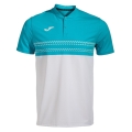 Joma Tennis-Polo Smash (elastisch, atmungsaktiv) weiss/blau Herren