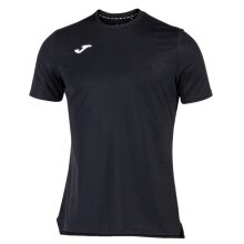 Joma Tennis-Tshirt Challenge (elastisch, leicht) schwarz Herren