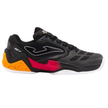 Joma Tennisschuhe Set 2401 Allcourt/Stabilität schwarz/rot/orange Herren