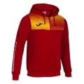 Joma Trainingsjacke Eco Supernova Full Zip mit Kapuze (rec. Polyester, weiches Material) rot/gelb Herren