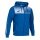 Joma Trainingsjacke Eco Supernova Full Zip mit Kapuze (rec. Polyester, weiches Material) royalblau/weiss Herren