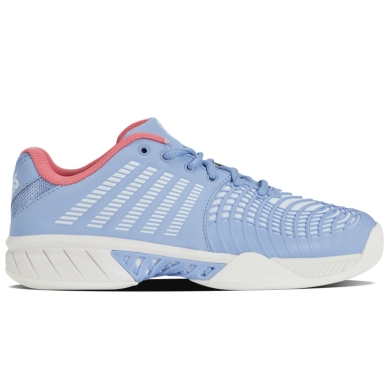 KSwiss Tennisschuhe Express Light 3 Indoor/Carpet/Teppich hellblau/weiss/pink Damen