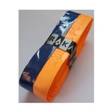 Karakal Basisband PU Super Grip DUO 1.8mm navyblau/orange - 1 Stück