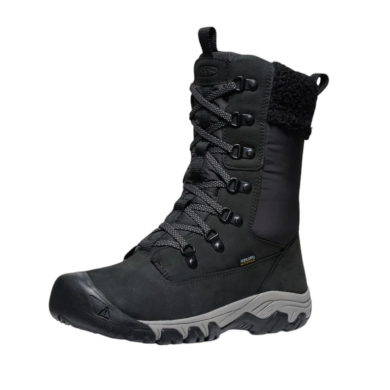 Keen Winterstiefel Greta Tall WP Boot (wasserdicht, warm, gefüttert) schwarz Damen