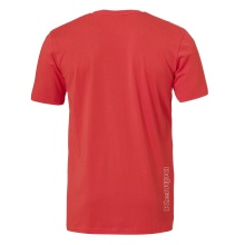 Kempa Sport-Tshirt Core 2.0 Basic (100% Baumwolle) rot Herren