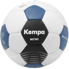 Kempa Handball Gecko (Spiel- und Trainingsball) hellgrau/blau - 1 Stück