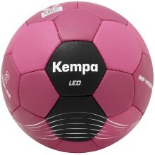 Kempa Handball Leo (strapazierfähiger Trainingsball) weinrot - 1 Stück