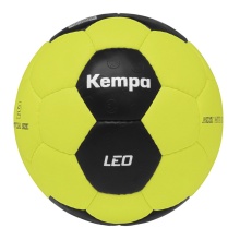 Kempa Handball Leo (strapazierfähiger Trainingsball) gelb/schwarz - 1 Stück