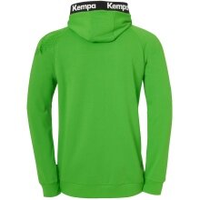 Kempa Kapuzenjacke (Hoodie) Full Zip Core 26 grün Kinder
