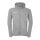 Kempa Kapuzenjacke Emotion 27 Full-Zip (angenehmes Tragegefül) grau/weiss Herren