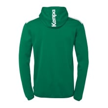 Kempa Kapuzenjacke Emotion 27 Full-Zip (angenehmes Tragegefül) grün Herren