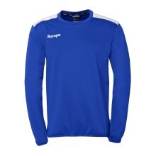 Kempa Sport-Langarmshirt Emotion 27 Training Top (100% Polyester) royalblau/weiss Herren