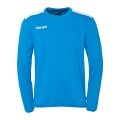 Kempa Sport-Langarmshirt Emotion 27 Training Top (100% Polyester) kempablau/weiss Herren