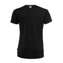 Kempa Sport-Shirt Emotion 27 (100% Polyester) schwarz/weiss Damen