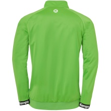 Kempa Trainingsjacke Wave 26 (100% Polyester, elastisch) grün Kinder