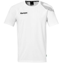 Kempa Sport-Tshirt Core 26 (elastisches Material) weiss Kinder