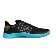 Kempa Hallen-Indoorschuhe Attack Two 2.0 Square schwarz/aqua Herren