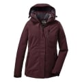 Killtec Winterjacke KOW 140 mit Kapuze (wasser- und winddicht) weinrot Damen