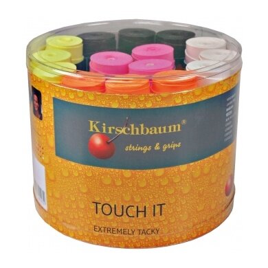 Kirschbaum Overgrip Touch it 0.5mm (extreme Griffigkeit) farblich sortiert 60er Box