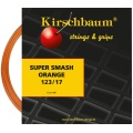 Besaitung mit Tennissaite Kirschbaum Super Smash (Haltbarkeit+Kontrolle) orange