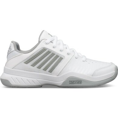 KSwiss Tennisschuhe Court Express Clay/Sandplatz weiss/grau Damen