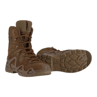 Lowa Military-Stiefel Arbeitsschuhe Zephyr MK2 GTX Hi (Veloursleder, wasserdicht) coyote OP braun Herren