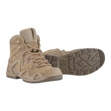 Lowa Military-Stiefel Arbeitsschuhe Zephyr MK2 MID (Veloursleder, Textilfutter) desertbraun Herren