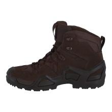 Lowa Military-Stiefel Arbeitsschuhe Zephyr MK2 GTX MID (Veloursleder, wasserdicht) dunkelbraun Damen