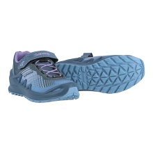 Lowa Wanderschuhe Merger GTX Junior Velcro (Multifunktion, wasserdicht, Klett­ver­schluss) 2025 eisblau/lila Kleinkinder