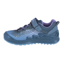 Lowa Wanderschuhe Merger GTX Junior Velcro (Multifunktion, wasserdicht, Klett­ver­schluss) 2025 eisblau/lila Kleinkinder