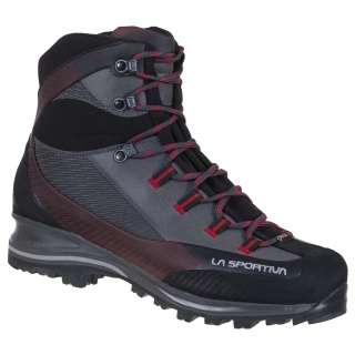 La Sportiva Trekking-Wanderschuhe Trango Trk Leather GTX (Leder, wasserdicht) carbongrau/rot Herren