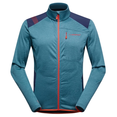 La Sportiva Fleecejacke True North (atmungsaktiv, warm) deepblau/hurricaneblau Herren