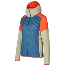 La Sportiva Trail-Laufjacke Koro blau/orange/beige Damen