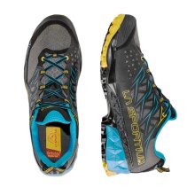 La Sportiva Trail-Laufschuhe Akyra carbongrau/blau Herren