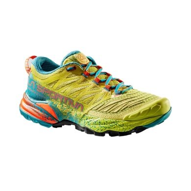 La Sportiva Trail-Laufschuhe Akasha II gelb/blau Damen