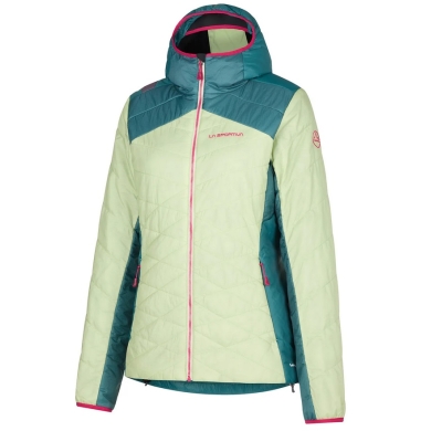 La Sportiva Winterjacke Mythic Primaloft hellgrün/blau Damen