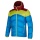 La Sportiva Daunen-Winterjacke Nature Down (Primaloft Isolierung) blau/lime/burgund Herren