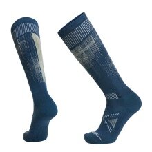 Le Bent Skisocke Pixel Light Cushion Snow Sock blau - 1 Paar