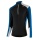 Löffler Langarmshirt Harley Transtex Midlayer (Half-Zip, schnelltrocknend) schwarz/blau Herren