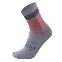 Löffler Sportsocke Style Socks (schnelltrocknend, leicht) grau - 1 Paar