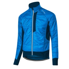 Löffler Fahrradjacke Bike Iso-Jacket Hotbond PL60 (PrimaLoft®, winddicht, wasserabweisend) blau Herren