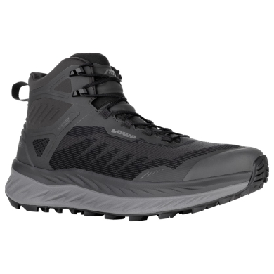 Lowa Trail-Laufschuhe Fortux GTX QC (Dämpfung, wasserdicht) schwarz Herren