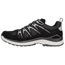 Lowa Wanderschuhe Innox Evo Low GTX (Outdoor-Fitness, Mikrofaser, wassderdicht) schwarz/silber Damen