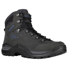 Lowa Wanderschuhe Renegade EVO Mid GTX (All-Terrain, Nubukleder, wasserdicht) anthrazitgrau/stahlblau Herren