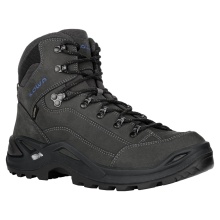 Lowa Wanderschuhe Renegade Mid GTX (All-Terrain, Nubukleder, wasserdicht) 2024 anthrazitgrau/stahlblau Herren